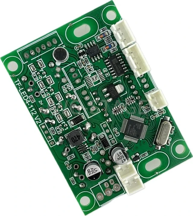 Alt view image 4 of 6 - DMX Main Board Mother Display for Background Decoration Lighting, 1000W RGB 3in 1 LED Strobe Light, 112 Segmented Strobe