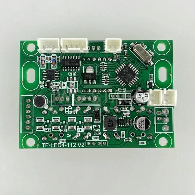 Alt view image 5 of 6 - DMX Main Board Mother Display for Background Decoration Lighting, 1000W RGB 3in 1 LED Strobe Light, 112 Segmented Strobe