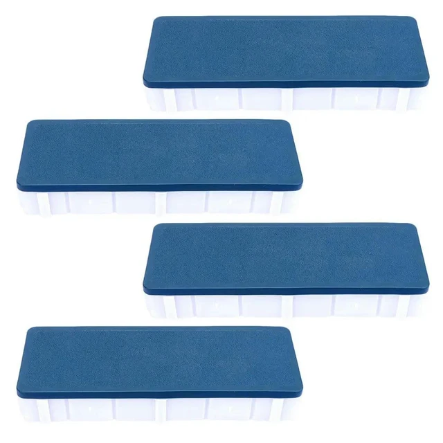 Alt view image 4 of 6 - 4Pcs Plastic Gouache Paint Tray with 12 Grids for Artists Students Color Mixing Board Art Supplies Painting