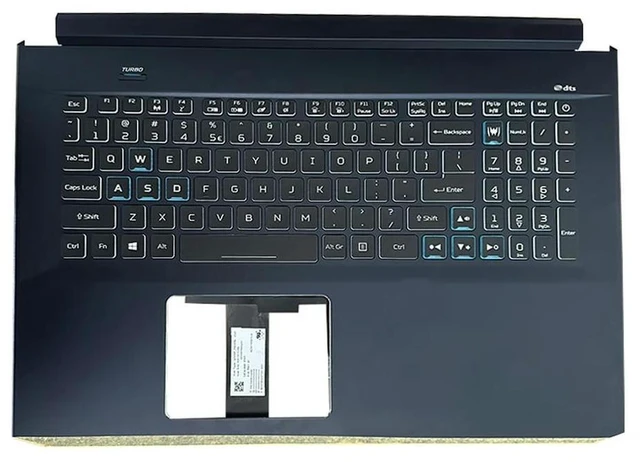 Alt view image 4 of 6 - For Predator Tomahawk 300 PH317-53 Notebook C Case with Keyboard Set Palm rest Case