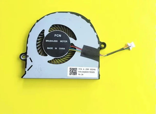 Alt view image 3 of 4 - For Fujitsu DQ5D577E005 DC5V 4-Pin Fujitsu WA1 F3 FMVWF3A155 Fan