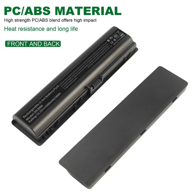 Alt view image 7 of 10 - Fancy Buying Laptop Battery for HP Pavilion DV2000 DV2100 dv2200 dv2400 dv6000 dv6100 dv6300 dv6500 dv6700 Compaq Presario C700 Battery