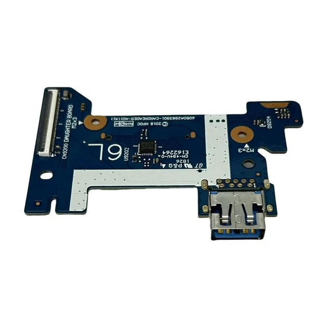 Alt view image 4 of 4 - For 14-CM 14-CK G7 TPN-I131 USB Small Board SD Card Reader 6050A2983901