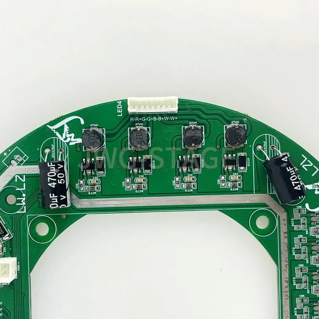 Alt view image 5 of 6 - LW Mainboard Mother Board For 19x15W Zoom Led Moving Head Light Repair Parts Accessories