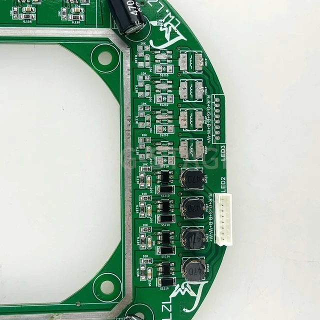 Alt view image 6 of 6 - LW Mainboard Mother Board For 19x15W Zoom Led Moving Head Light Repair Parts Accessories