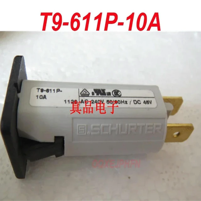 Alt view image 4 of 6 - For SCHURTER 4404.0004 T9-611P-10A T9-611P-10A240VAC 48VDC 1 Pcs