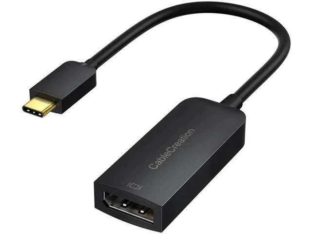 Alt view image 8 of 14 - 8K USB C to DisplayPort 1.4 Adapter, 40Gbps USB Type-C to DP Converter Supports 8K@60Hz, 4K@144Hz HDR, Thunderbolt 4/3 USB4 Compatible for Valve Index, Oculus Rift S, MacBook, iPhone 15, Dell XPS