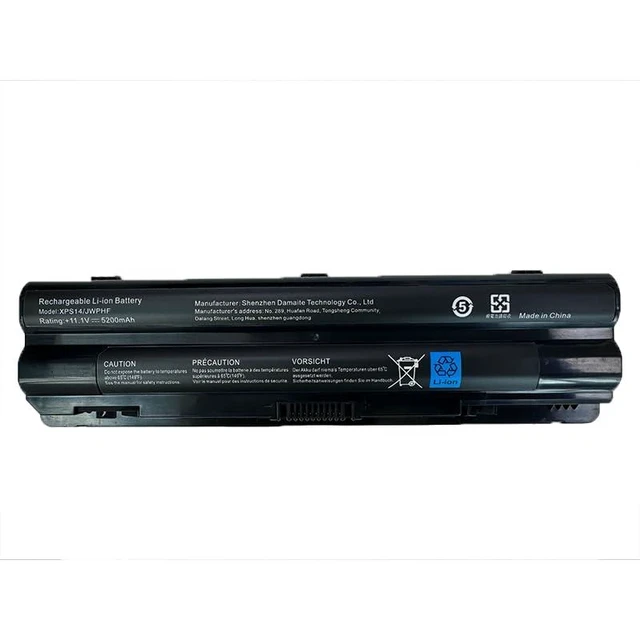 Alt view image 2 of 2 - JWPHF 11.1V 90Wh New 90Wh R795x Laptop Battery Replacement for Dell XPS L702X L701X 17 15 14 1591 L502X L501X L702X L721X fit: 312-1123 312-1127 J70W7 WHXY3 Notebook Battery