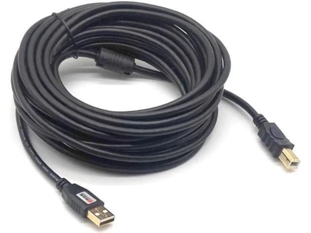Alt view image 12 of 14 - USB Printer Cable USB Type B Male to A Male USB 2.0 Printer Cable