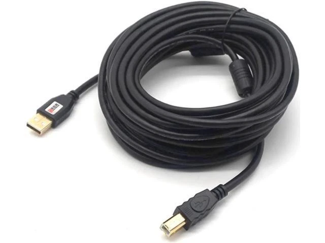 Alt view image 13 of 14 - USB Printer Cable USB Type B Male to A Male USB 2.0 Printer Cable
