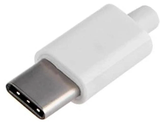 Alt view image 10 of 14 - Aomoproing 5set DIY 24pin USB 3.1 Type C USB-C Male Plug Connector SMT Type with 3.5mm SR and Housing Cover