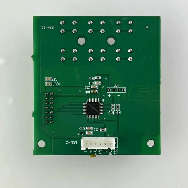Alt view image 6 of 6 - Stage Effect Machine DMX Control Remote Main Board Digital Fan Motherboard