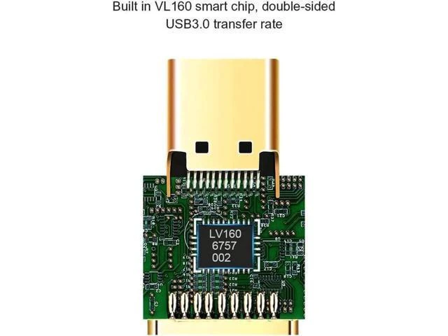 Alt view image 9 of 14 - USB3.1 USB C Female to USB Male Adapter Cable 5Gbps CableCreation USB to USB C Adapter USB C to A Adapter Female USB C Adapter for Laptops Oculus Quest Link Logitech StreamCam Other USB-A Devices