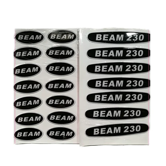 Alt view image 7 of 8 - Stage Lighting Lamp 230 Beam Lamp 280W330W Sticker Beal 230 Sticker