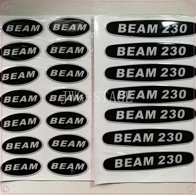 Alt view image 8 of 8 - Stage Lighting Lamp 230 Beam Lamp 280W330W Sticker Beal 230 Sticker