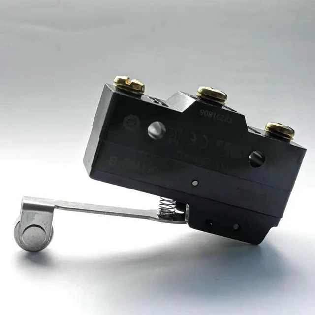 Alt view image 5 of 6 - For XURUI Microswitch XZ-15GW2-B 15A 250VAC Drum Handle Type Travel Switch Silver Contact Long Life