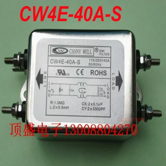 Alt view image 2 of 2 - For CANNY WELL 40A power filter AC current purifier CW4E-40A-S