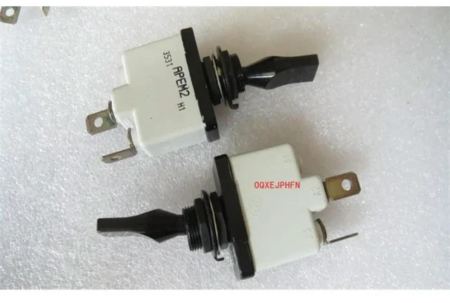 Alt view image 5 of 6 - For APEM2 3531 H1 Button Switch 2 Feet 2 Gears Waterproof And Dustproof Shaking Head Power Switch 12MM