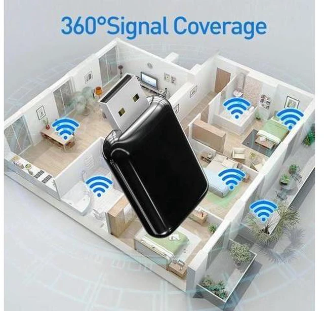 Alt view image 9 of 14 - 1300Mbps USB WIFI Bluetooth Adapter Transmitter Portable Dual band External USB Wireless Network Card 802.11ac for Laptop