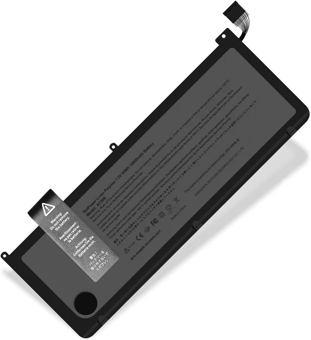 Alt view image 13 of 14 - BatPower A1309 Replacement Laptop Battery for Apple Early 2009 Mid 2009 2010 MacBook Pro 17 inch A1297 EMC 2272 A1297 EMC 2329 EMC 2272 EMC 2352 Battery MacBook Pro 17" A1297 Apple A1309 Battery 95Wh