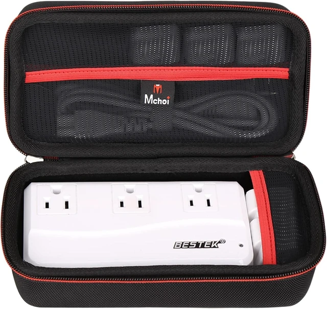 Alt view image 8 of 14 - Mchoi Hard Case for BESTEK/for Ceptics 2000W Travel Universal Travel Adapter 220V to 110V Voltage Converter, Case Only (New Version)