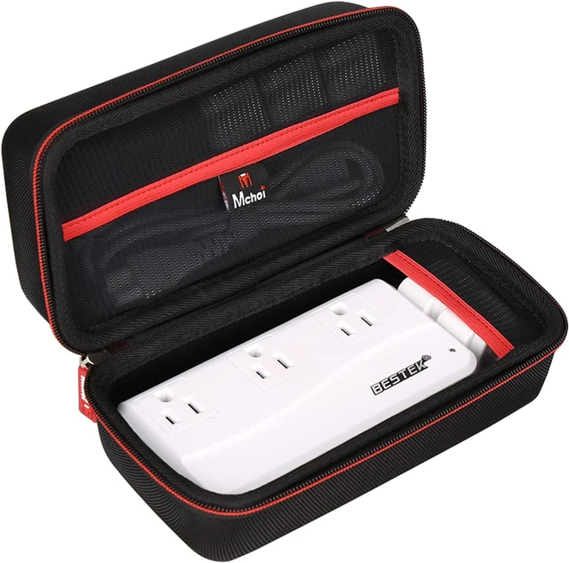 Alt view image 9 of 14 - Mchoi Hard Case for BESTEK/for Ceptics 2000W Travel Universal Travel Adapter 220V to 110V Voltage Converter, Case Only (New Version)