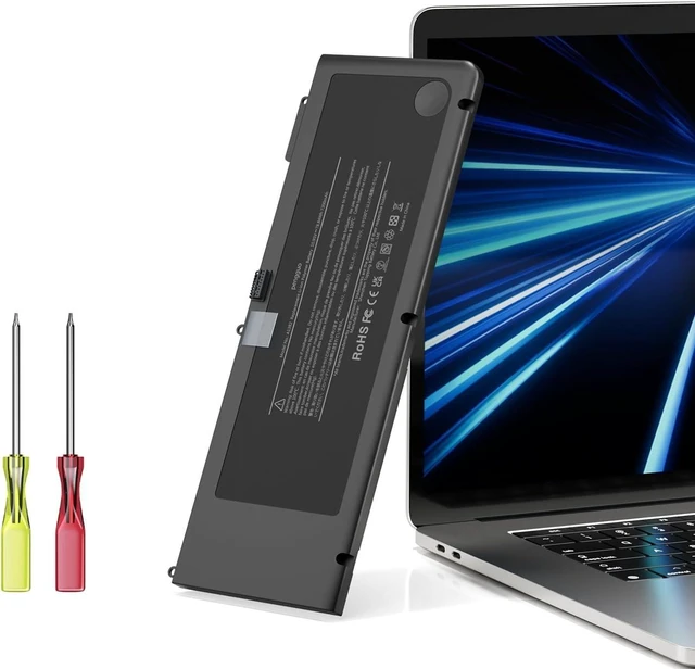 Alt view image 8 of 14 - Battery for MacBook Pro 15 Inch A1286 Early 2011 Late 2011 Mid 2012, Laptop Battery Replacement Model A1382 Battery EMC 2353 2563 2556 7200mAh (Upgraded 6.2 Versions)