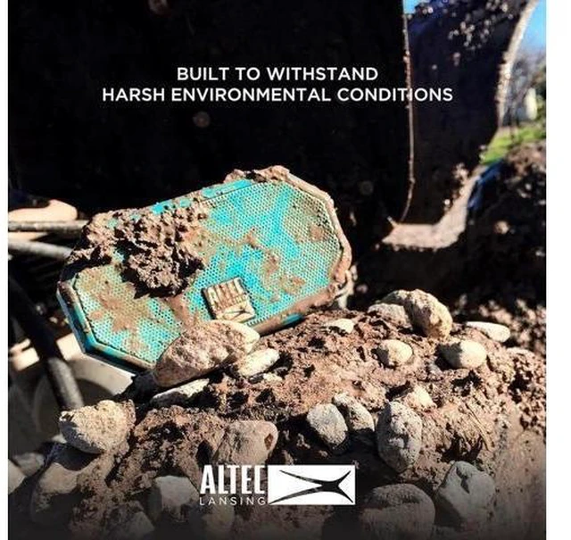Alt view image 10 of 14 - Altec Lansing Mini H2O - Waterproof Bluetooth Speaker, IP67 Certified & Floats in Water, Compact & Portable Speaker for Hiking, Camping, Pool, and Beach