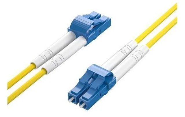 Alt view image 10 of 14 - LC to LC Fiber Patch Cable Single Mode Duplex - 50m(164ft) - OS2 Fiber Optic Cable Cord Jumper- LSZH 9/125m, 10Gb/Gigabit, SMF, Yellow