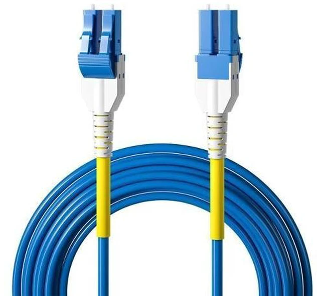 Alt view image 6 of 10 - OS2 LC to LC Armor Fiber Patch Cable, 30m/98ft Single Mode Uniboot LC to LC Fiber Optic Cable, SMF, Duplex LC/UPC, 9/125m, Indoor Armored LSZH