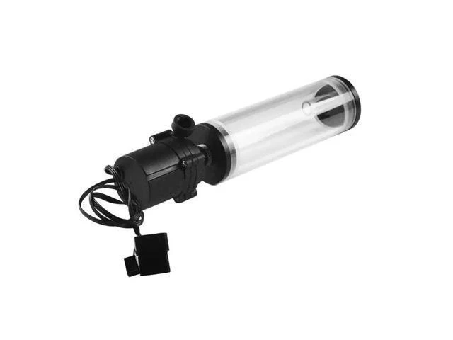 Alt view image 7 of 10 - Water Cooling Pump G1/4 Thread XHC8+160mm Cylinder Water Tank Pump Radiator Kit For PC Laptop Computer Fan Water Cooling