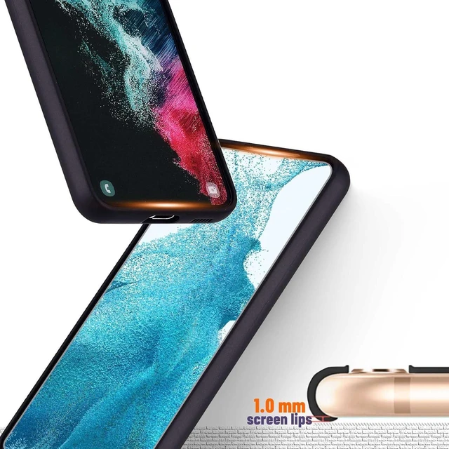 Alt view image 12 of 12 - Magnetic for Samsung Galaxy S21 Case,Soft Silicone Samsung Galaxy S21 Phone Case with Camera Protection,Anti-Scratch Samsung Galaxy S21 Case Compatible with MagSafe, Black