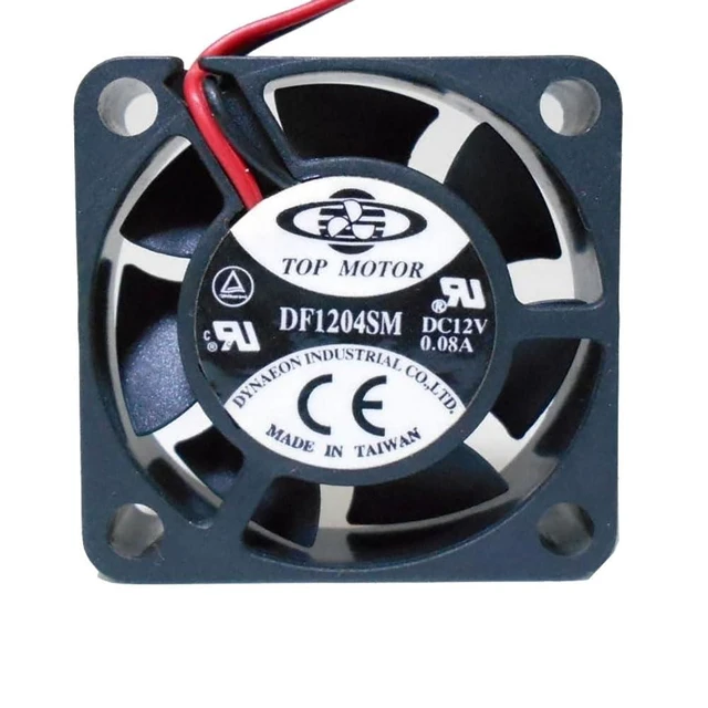 Alt view image 6 of 10 - Compatible for TOP Motor DF1204SM 12V 0.08A 4cm 4010 2-Wire Cooling Fan