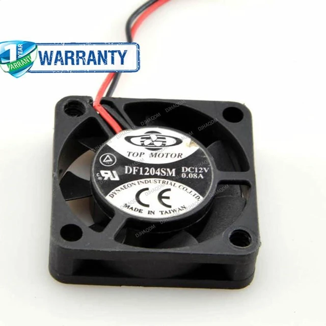 Alt view image 9 of 10 - Compatible for TOP Motor DF1204SM 12V 0.08A 4cm 4010 2-Wire Cooling Fan