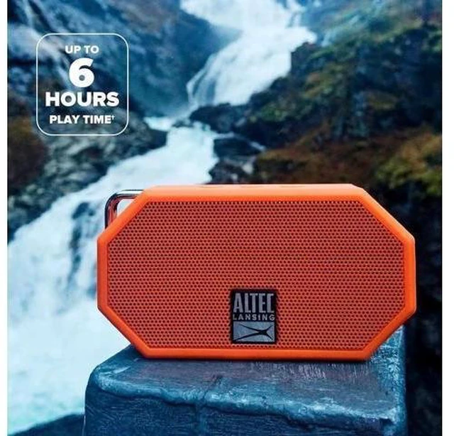 Alt view image 12 of 14 - Altec Lansing Mini H2O - Waterproof Bluetooth Speaker, IP67 Certified & Floats in Water, Compact & Portable Speaker for Hiking, Camping, Pool, and Beach