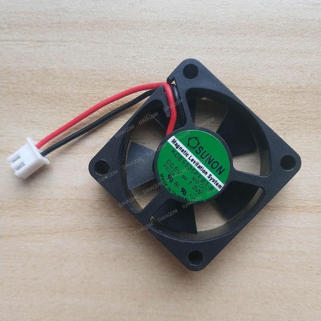 Alt view image 7 of 10 - Compatible for SUNON KDE0535PFB1-8 5V 1.0W 3510 3.5cm 2-Wire Cooling Fan