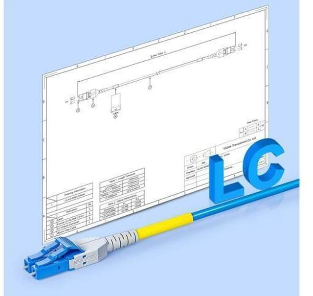 Alt view image 9 of 10 - OS2 LC to LC Armor Fiber Patch Cable, 30m/98ft Single Mode Uniboot LC to LC Fiber Optic Cable, SMF, Duplex LC/UPC, 9/125m, Indoor Armored LSZH