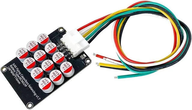 Alt view image 8 of 14 - 3S 4S 5.5A Capacitor Active Equalizer Balancer Lifepo4 Lithium Lipo Battery Energy Transfer Active Equalization Whole Group Balancer