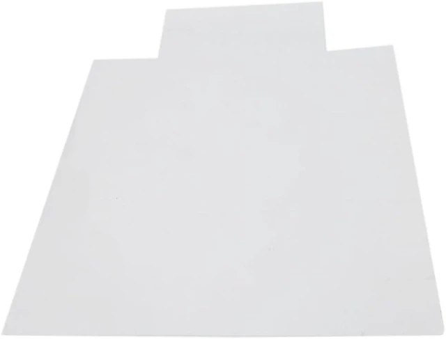 Alt view image 9 of 14 - Lykos 48" x 36" PVC Matte Desk Office Chair Floor Mat Protector for Hard Wood Floors Transparent