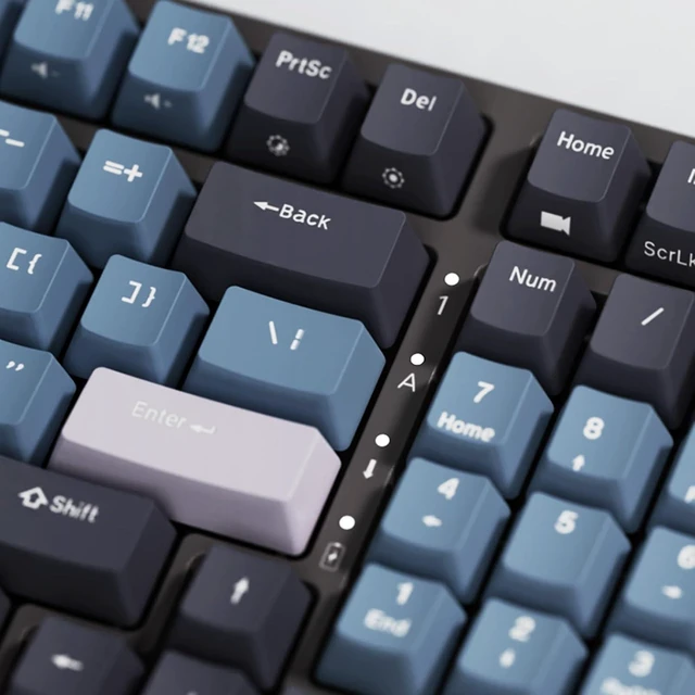 Alt view image 12 of 14 - RK ROYAL KLUDGE RK98 Wireless Mechanical Keyboard, Triple Mode 2.4G/BT5.1/USB-C Hot Swappable Keyboard with Number Pad, Pre-lubed Linear Switches RGB Backlit Gaming Keyboard, Software Support