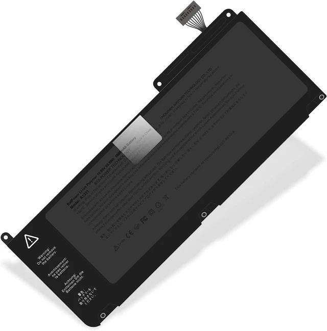 Alt view image 10 of 12 - BatPower A1331 Replacement Laptop Battery for Apple Late 2009 Mid 2010 MacBook 13.3 inch Unibody A1342 EMC 2350 A1342 EMC 2395 Battery MacBook Pro 13" A1342 Apple A1331 Battery 63.5Wh