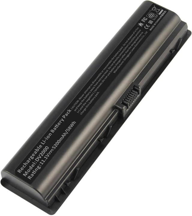 Alt view image 8 of 14 - TREE.NB 10.8V 6 Cell Laptop Battery for HP Pavilion DV2000 DV2100 DV2200 DV2400 DV6000 DV6100 DV6300 DV6500 DV6700 Compaq Presario C700 Battery