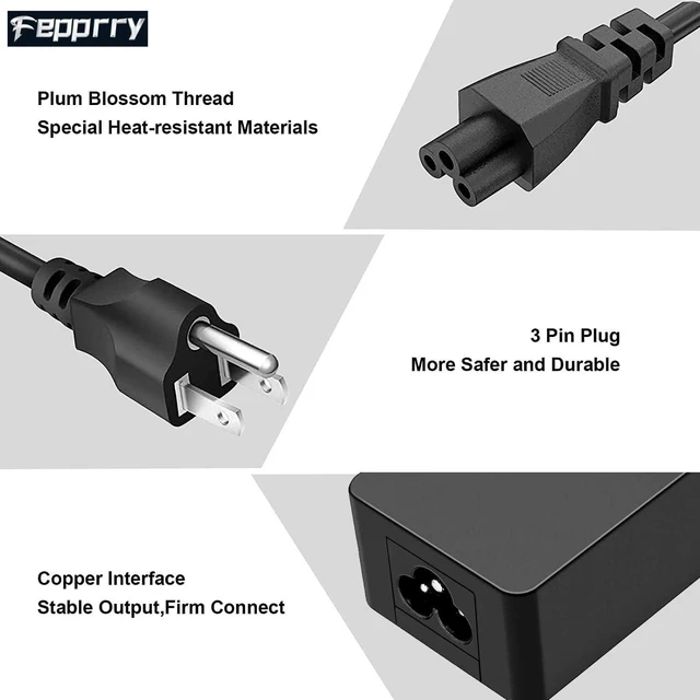 Alt view image 10 of 12 - 65W USB C Laptop Charger Compatible with Lenovo Thinkpad/Yoga/Chromebook, ADLX65YDC2A Replacement for Lenovo Laptop Charger