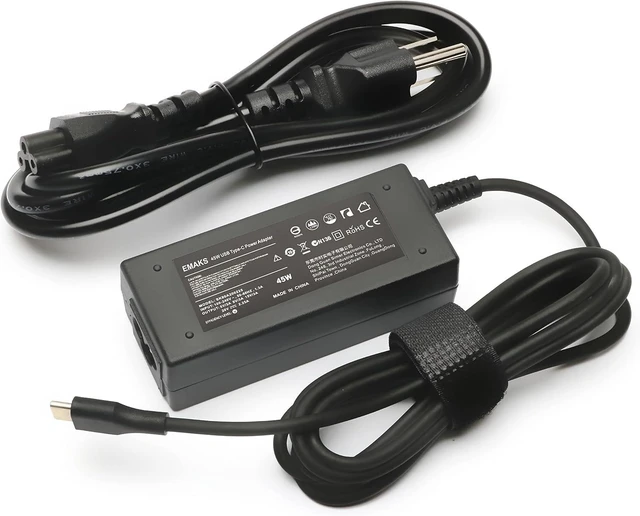Alt view image 6 of 10 - 45W Type USB C Charger for Acer Chromebook Plus Spin 11 13 15 CP311 CP315 CP513 CP713:CP311-1H CP311-2H CP311-1H-C1FS 1H-C5PN 1HN-C2DV 2H-C679;CP315-1H 2H-C679 3HT;CB514 CB515 CB514-4HT-375Z