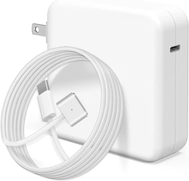 Alt view image 7 of 12 - 70W Charger for Mac Book Air 15 13 Inch Mac Book Pro14 Inch M4 M3 M2 M1 2025 2024 2023 2022 2021,USB-C to Mag 3 Power Adapter,Include 6.6ft 5A USB-C to Mag 3 Cable