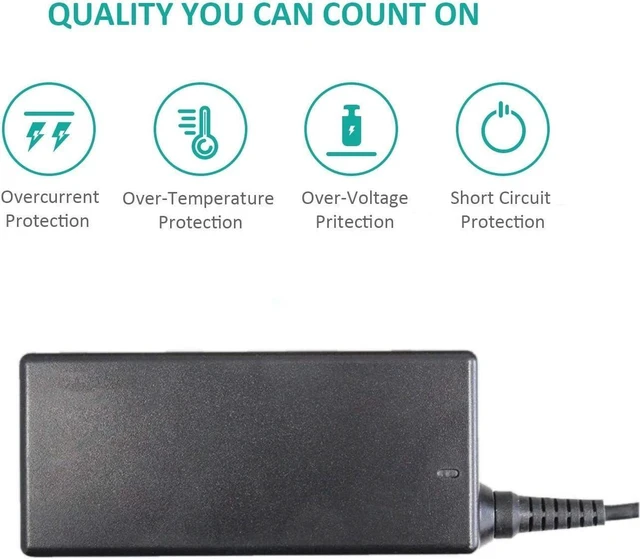 Alt view image 9 of 14 - Outtag 65W 45W Universal Laptop Charger AC Power Adapter 18.5V 19V 19.5V 20V Replacement for HP Dell Lenovo Acer ASUS Toshiba Samsung Sony Fujitsu Notebook Ultrabook Supply Cord