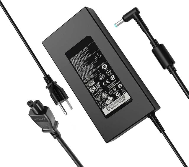 Alt view image 8 of 14 - 150W 135W AC Charger Compatible with HP Zbook 15 G3 G4 G5 G6, Pavilion 15 17/ADP-150XB B 19.5V 7.7A Zbook Gaming Laptop Adapter 4.5 * 3.0mm Blue tip