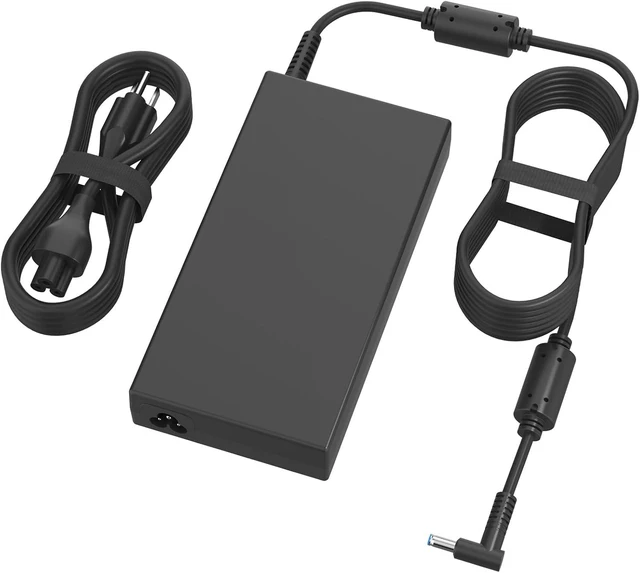 Alt view image 9 of 14 - 150W 135W AC Charger Compatible with HP Zbook 15 G3 G4 G5 G6, Pavilion 15 17/ADP-150XB B 19.5V 7.7A Zbook Gaming Laptop Adapter 4.5 * 3.0mm Blue tip