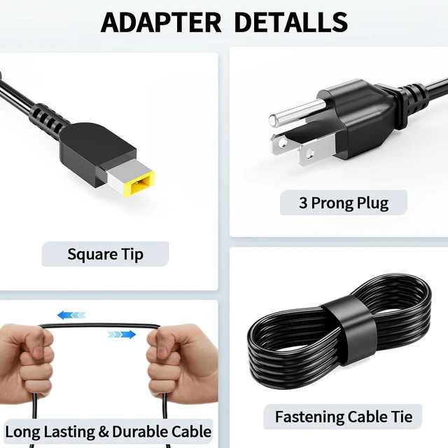 Alt view image 8 of 12 - 170W Laptop AC Charger Power Adapter for Lenovo ADL170NCC3A ADL170NLC2A ADL170NDC2A ADL170NLC3A ADL170SLC2A ADL170SDC2A ADL170SCC2A ADL170SDC3A ADL170SLC3A ADL170NDC3A ADL170SCC3A SA10R16886