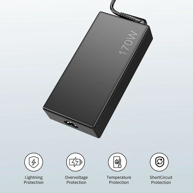 Alt view image 11 of 12 - 170W Laptop AC Charger Power Adapter for Lenovo ADL170NCC3A ADL170NLC2A ADL170NDC2A ADL170NLC3A ADL170SLC2A ADL170SDC2A ADL170SCC2A ADL170SDC3A ADL170SLC3A ADL170NDC3A ADL170SCC3A SA10R16886